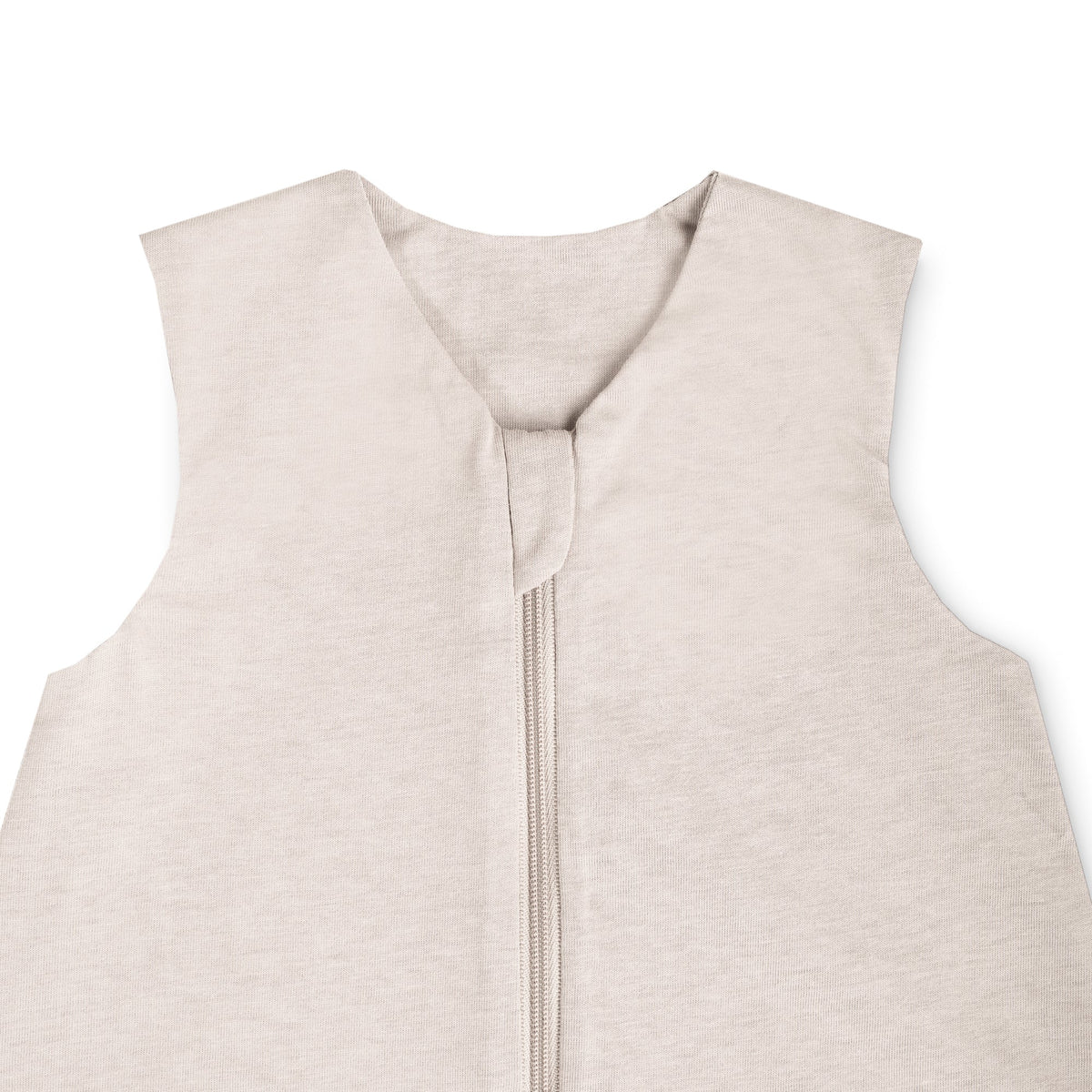 Schlafsack Camper Light – Detailansicht Oatmeal