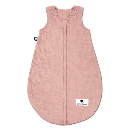 Sommerschlafsack Musselin, Dusty Rose