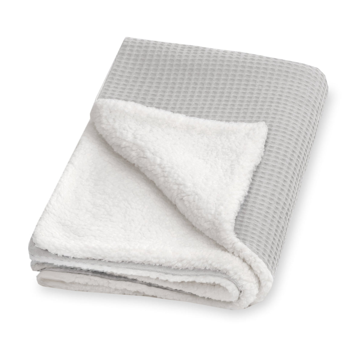 Winterdecke Waffelpiqué, Light Grey