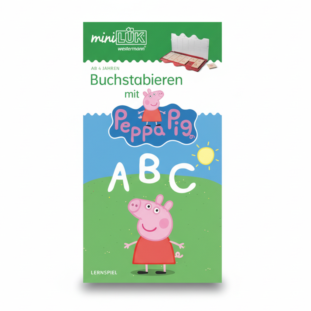 miniLÜK Kindergarten/Vorschule - Buchstabieren mit Peppa Pig