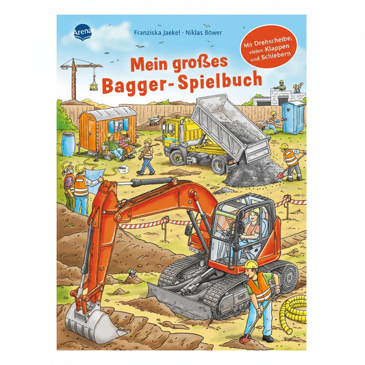Mein großes Traktor-Spielbuch. Mit Drehscheibe, vielen Klappen und Schiebern