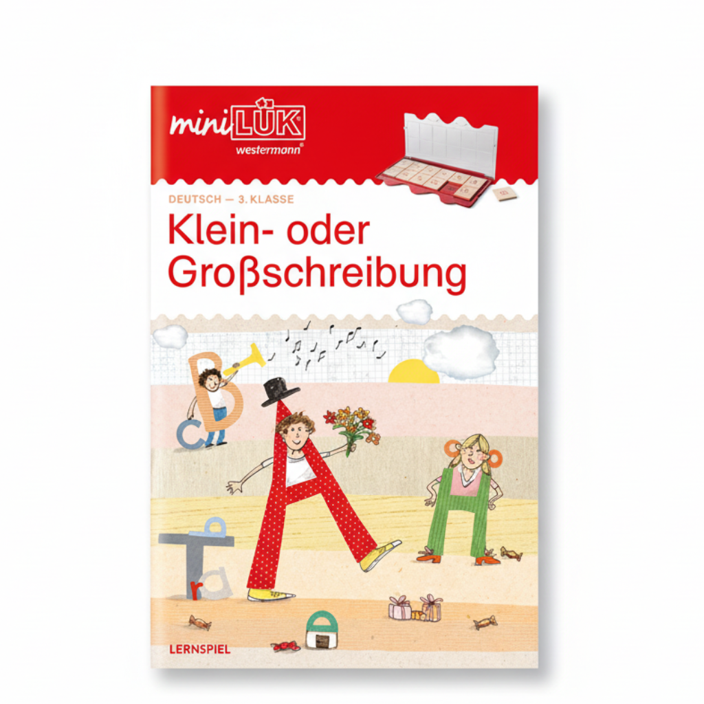 miniLÜK 3./4. Klasse - Deutsch - Klein- oder Großschreibung