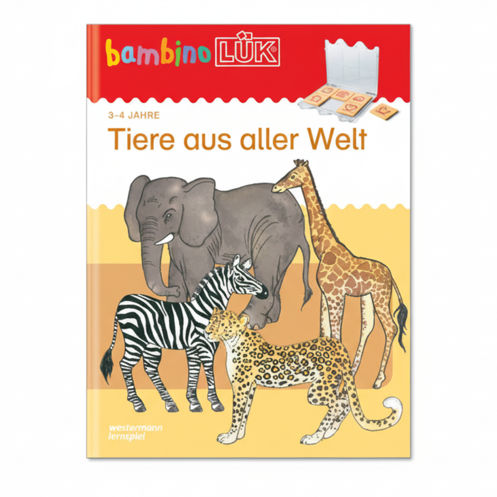 bambinoLÜK 3/4 Jahre - Tiere aus aller Welt