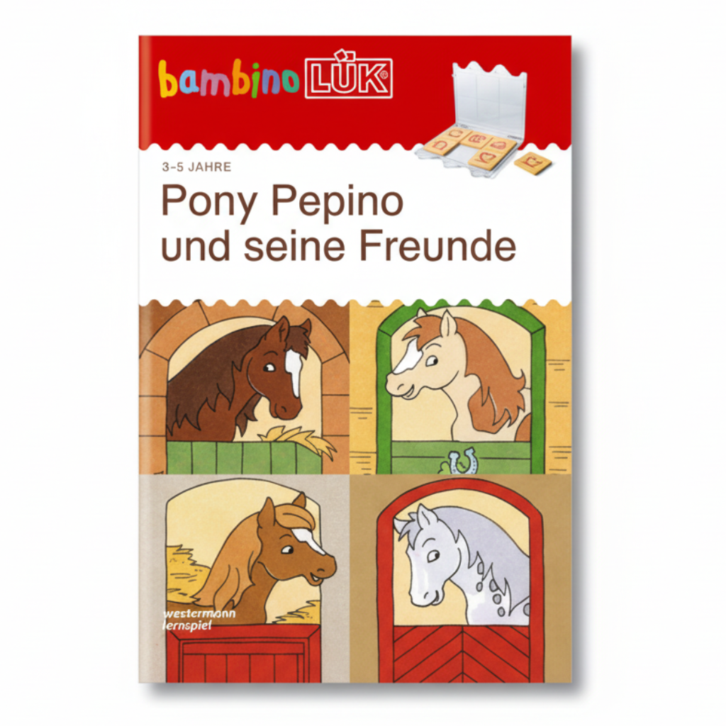 bambinoLÜK 3/4/5 Jahre - Pony Pepino und seine Freunde