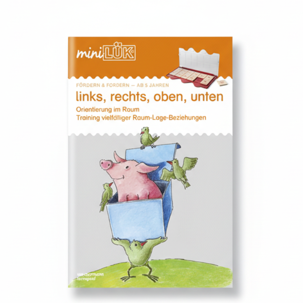 miniLÜK Vorschule/1./2. Klasse - Fördern & Fordern - links, rechts, oben, unten
