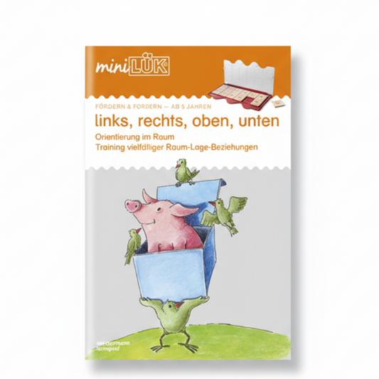 miniLÜK Vorschule/1./2. Klasse - Fördern & Fordern - links, rechts, oben, unten