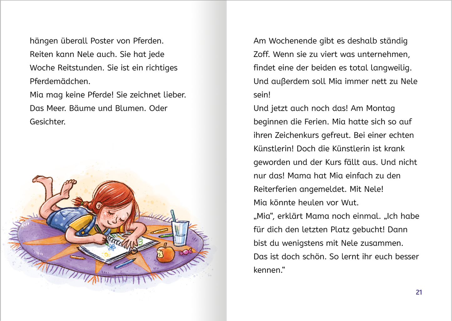 Lesen lernen mit Magie: Zauberponys Fantastische Ferien