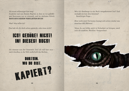 Das Buch mit dem Fluch – Hol mich raus, aber zack! Band 2