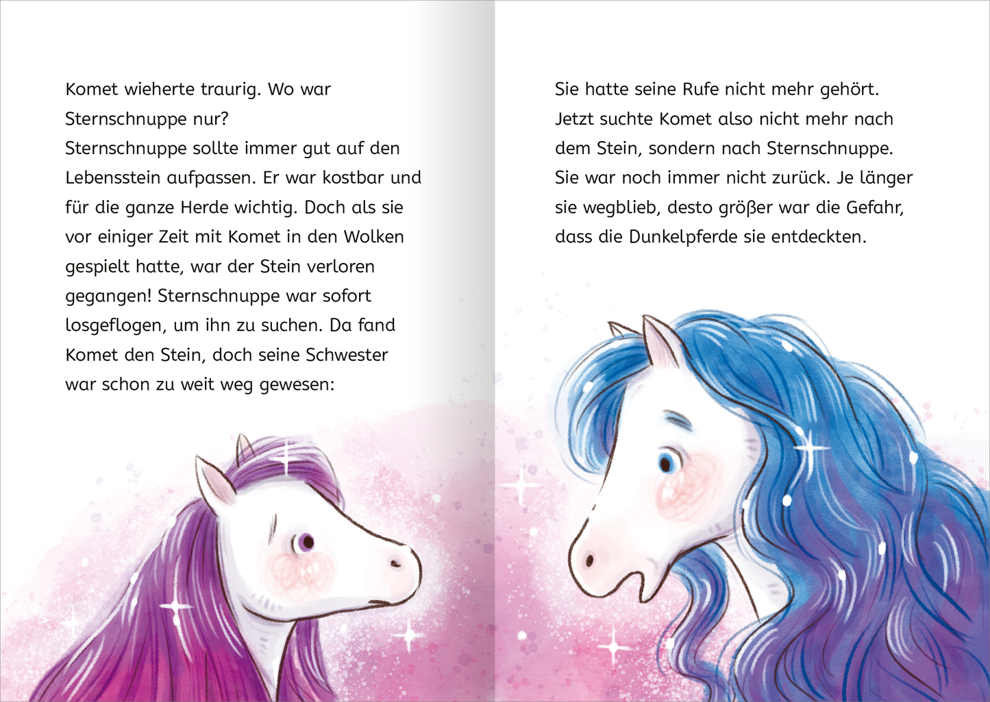 Lesen lernen mit Magie: Zauberponys Auf magischen Hufen