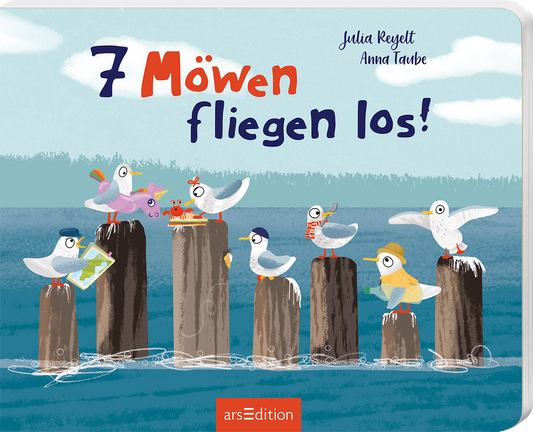 7 Möwen fliegen los!