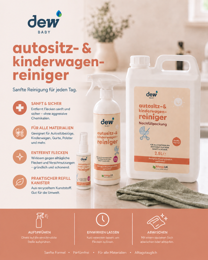 dew Safer Autositz & Kinderwagen Reiniger