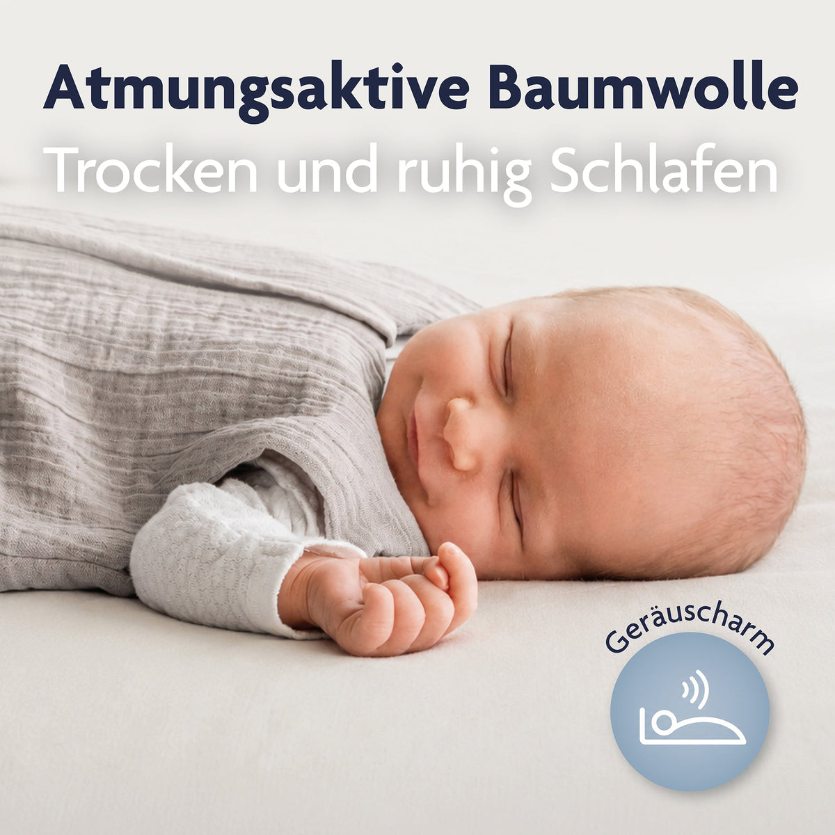 Wasserdichtes Spannbetttuch – Detailansicht