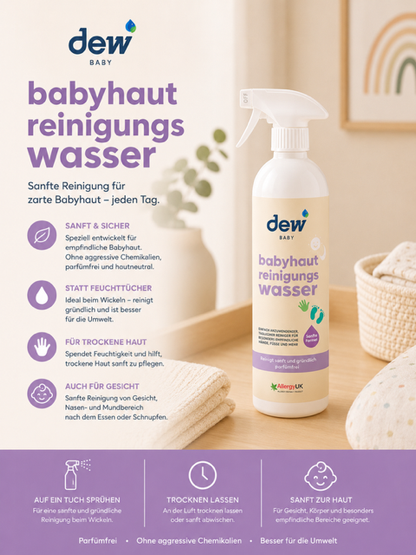 dew Safer Baby Hautreinigungswasser