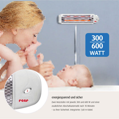 reer Wickeltisch-Heizstrahler mit Abschaltautomatik
