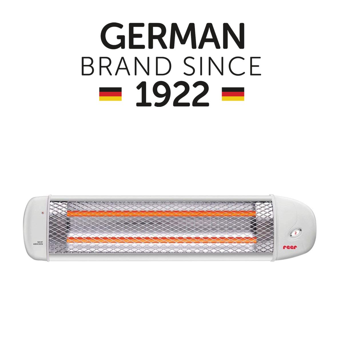 reer Wickeltisch-Heizstrahler mit Abschaltautomatik