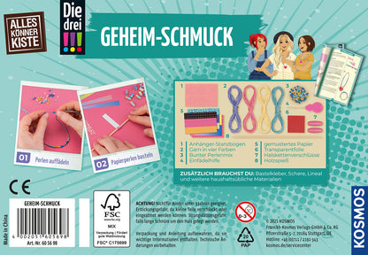 DIE DREI !!! GEHEIM-SCHMUCK
