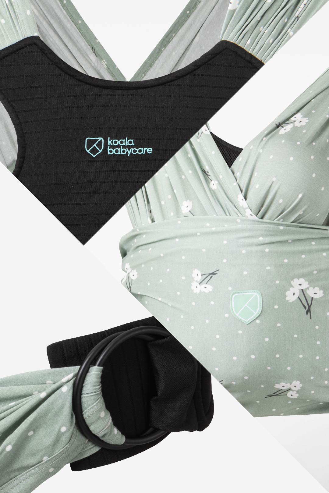 Koalababycare Cuddle Band 2 Modal Babytragetuch Detailansicht