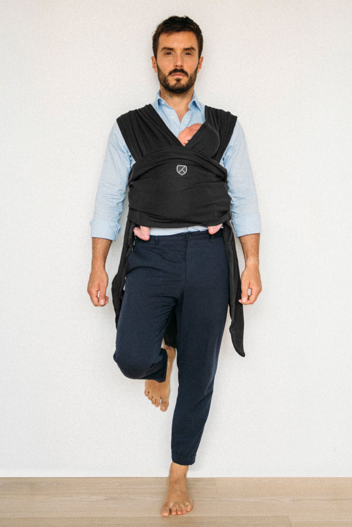 Koalababycare Cuddle Band 2 Babytragetuch Black
