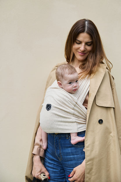 Koalababycare Cuddle Band Babytragetuch Beige