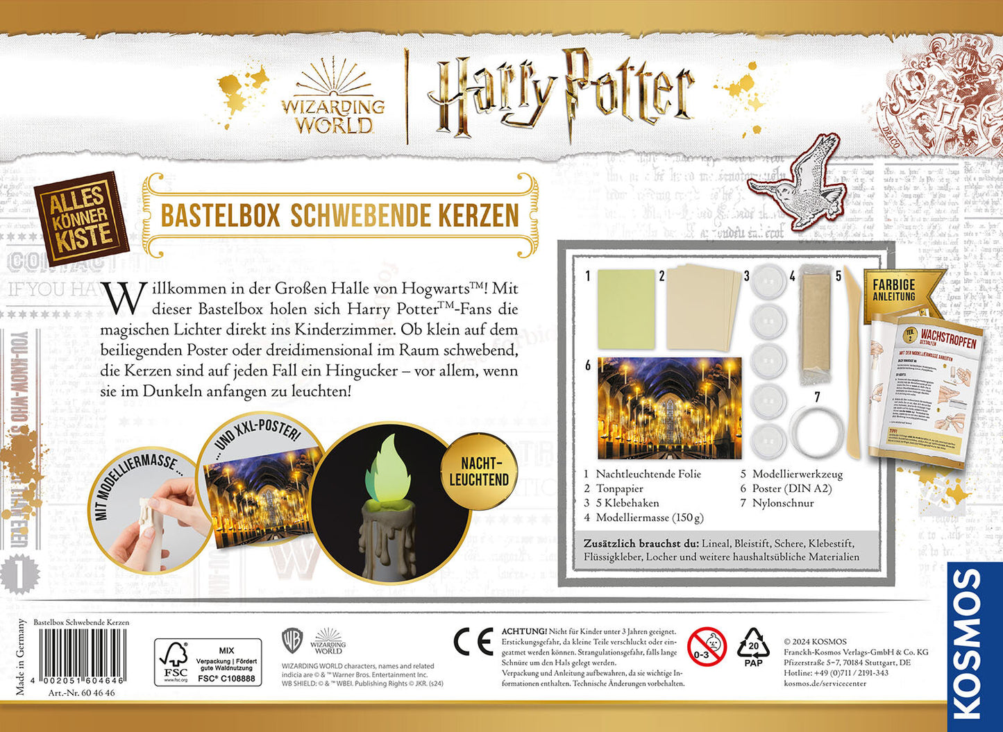 HARRY POTTER - SCHWEBENDE KERZEN
