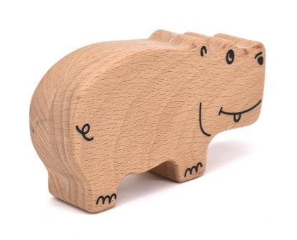 Holzrassel "Hippo"