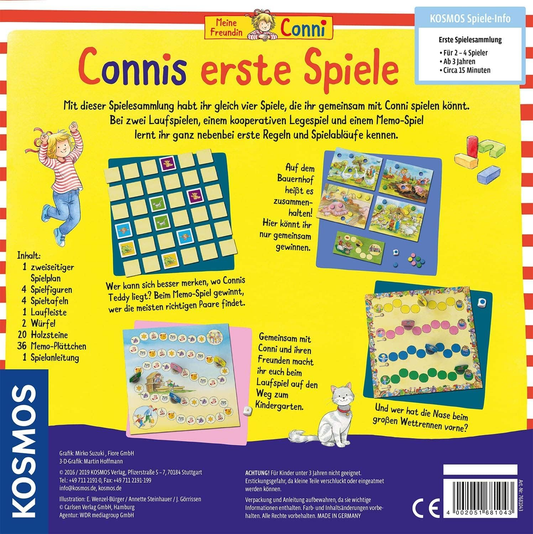 Connis erste Spiele – Meine Freundin Conni Kinderspiel von Kosmos
