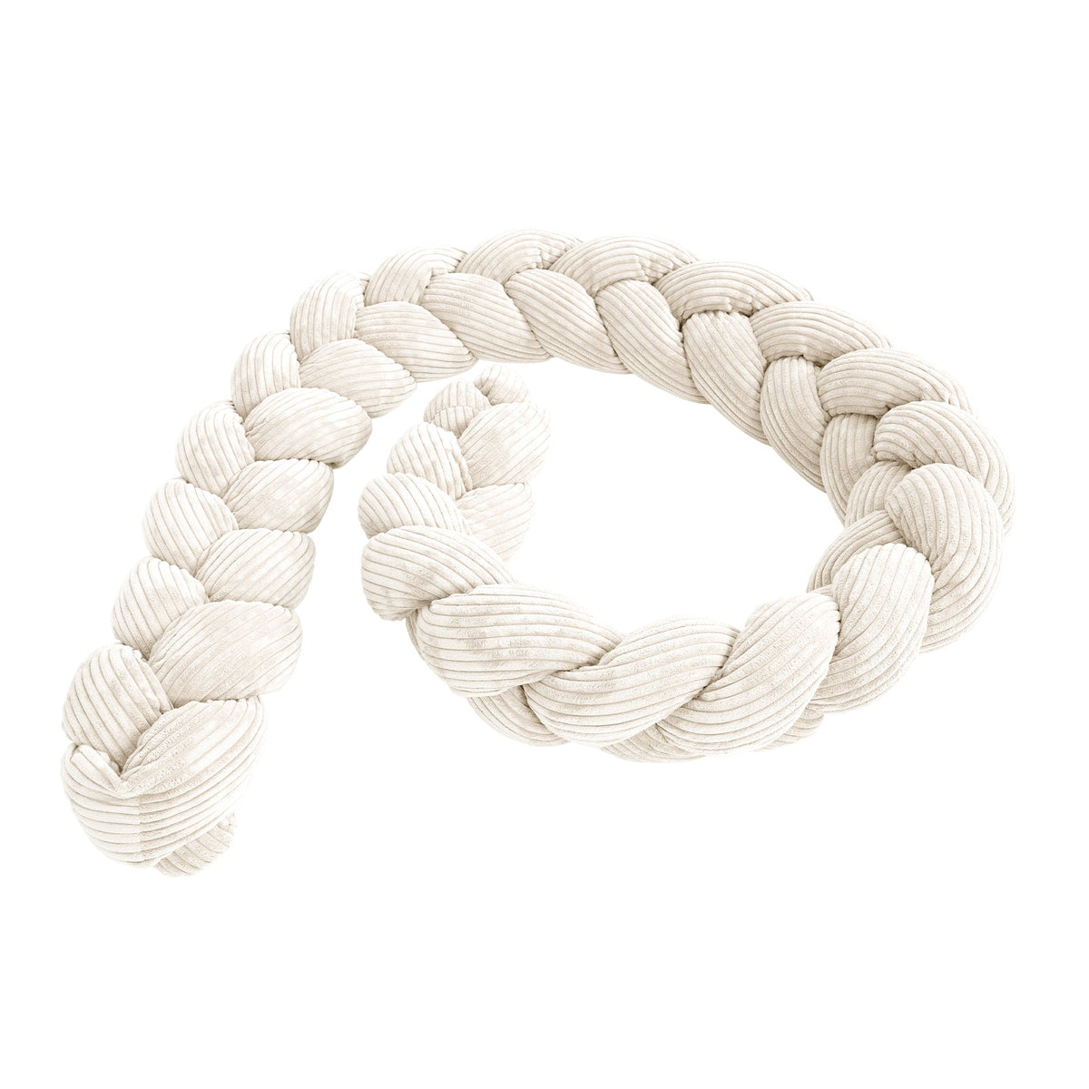 MeowBaby.de MeowBaby Geflochtene Bettschlange Cord Classic Cord Edition (1,5 - 3 m)