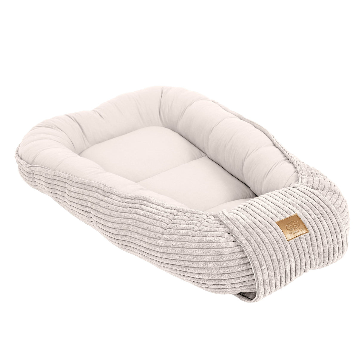 MeowBaby.de MeowBaby Babynest Cord – Classic Cord Edition für Neugeborene