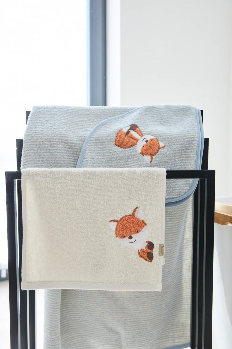 Sterntaler Kapuzenbadetuch Fuchs Filou 100x100
