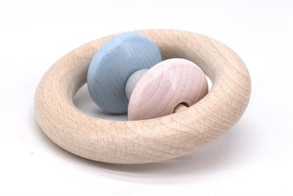 Klapper-Ring "Roti" (blau/rosa)