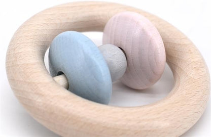 Klapper-Ring "Roti" (blau/rosa)