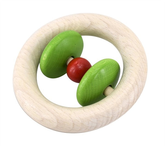 Klapper-Ring "Roti" (rot/grün) 