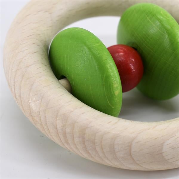 Klapper-Ring "Roti" (rot/grün) 