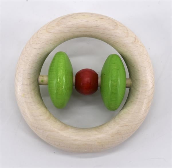 Klapper-Ring "Roti" (rot/grün) 