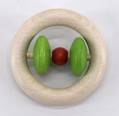 Klapper-Ring "Roti" (rot/grün) 