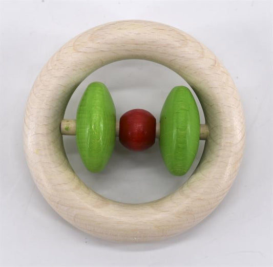 Klapper-Ring "Roti" (rot/grün) 