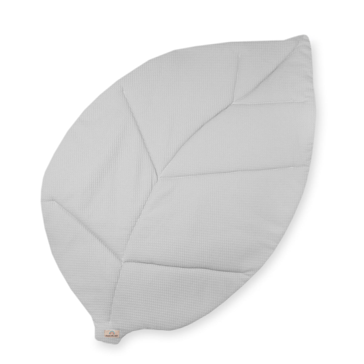 Julius Zöllner Krabbeldecke Blatt, Light Grey