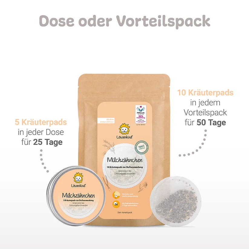 Löwenkind NEU: Milchzähnchen-Pad