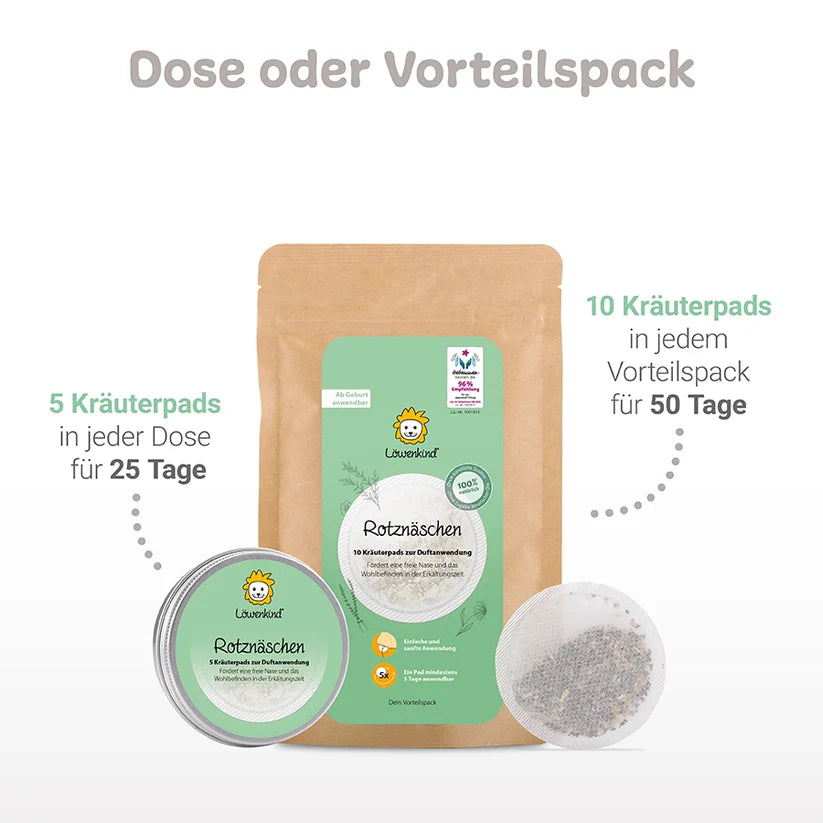 Löwenkind Rotznäschen-Pad