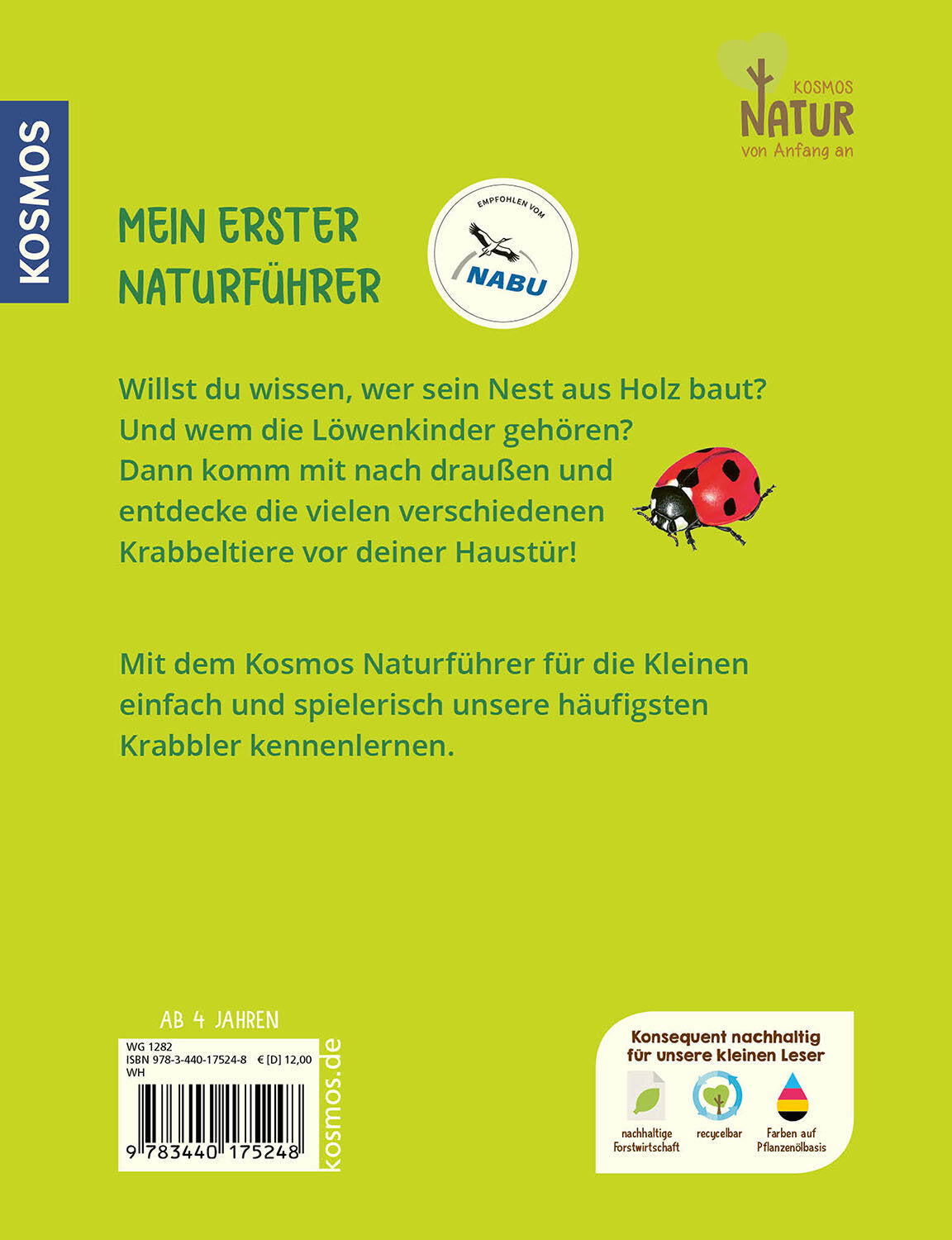 MEIN ERSTER NATURFÜHRER WAS KRABBELT DENN DA?
