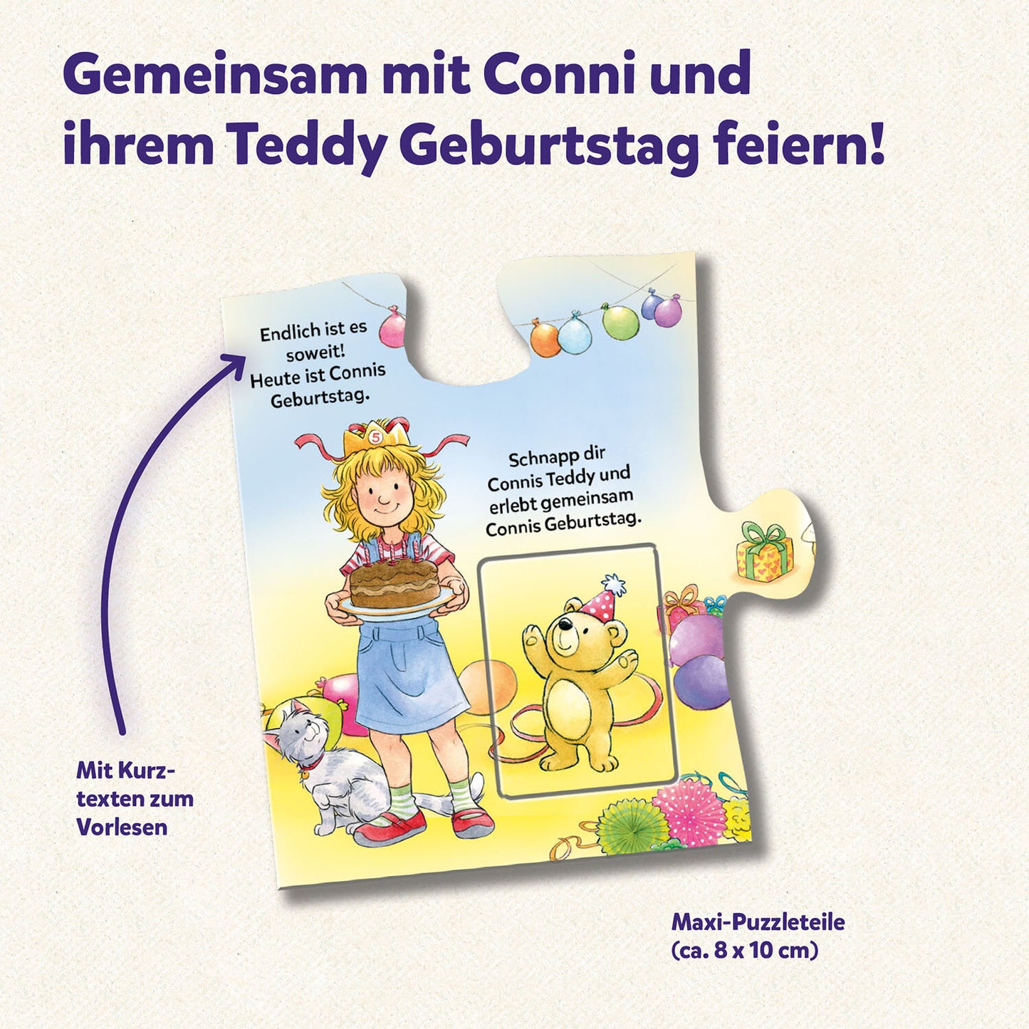 MEIN ERSTES STORY-PUZZLE: MEINE FREUNDIN CONNI