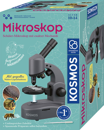 Kosmos Mikroskop Schülermikroskop mit exakter Mechanik