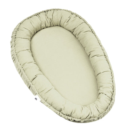 Kuschelnest NIDO Musselin, Lime