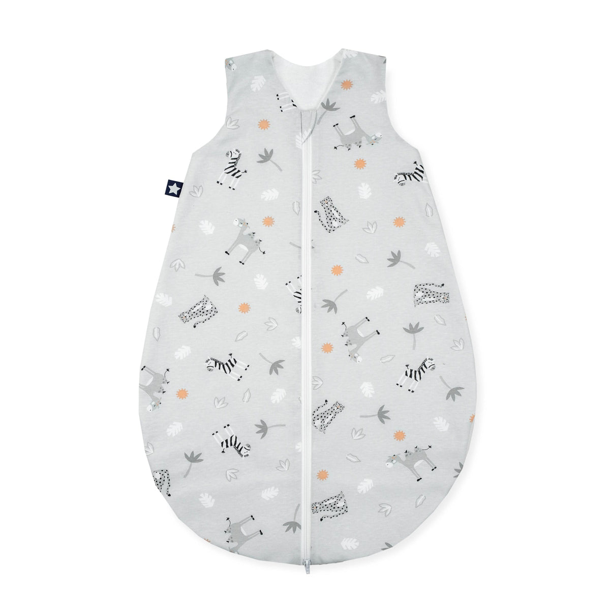 Schlafsack Jersey, Savanne grau