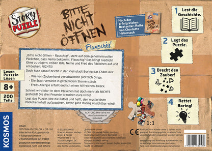 STORY-PUZZLE: BITTE NICHT ÖFFNEN - FLAUSCHIG!