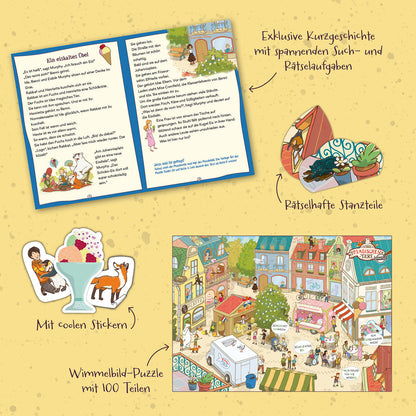 Story-Puzzle: Die Schule der magischen Tiere ermittelt