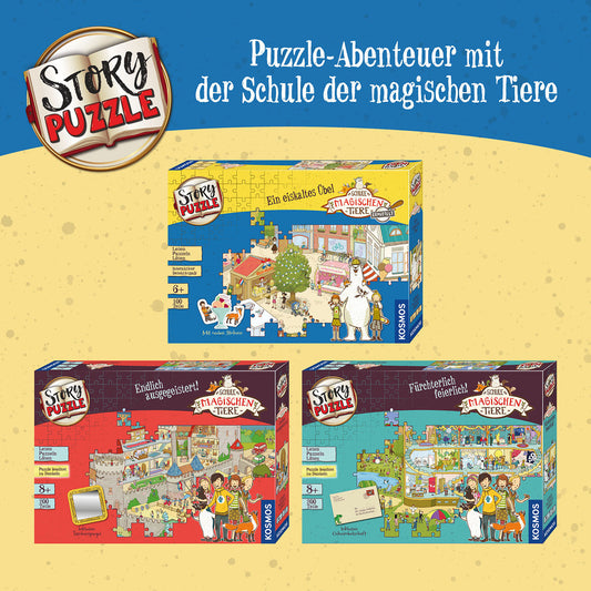 Story-Puzzle: Die Schule der magischen Tiere ermittelt