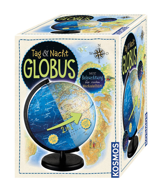 Kosmos Tag und Nacht Globus