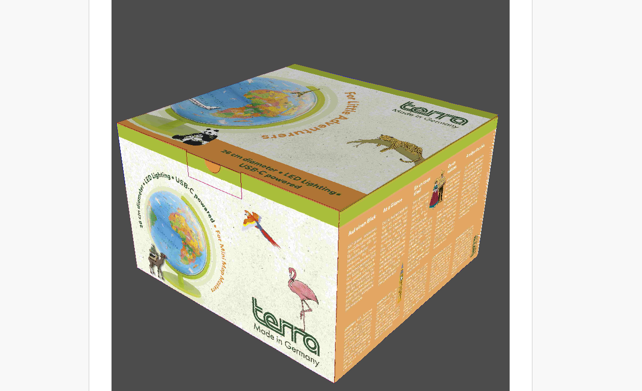 Terra Kinder-Leuchtglobus