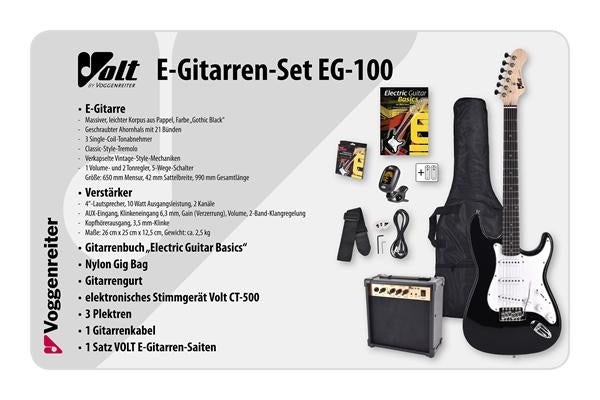 VOLT E-Gitarren-Set EG-100